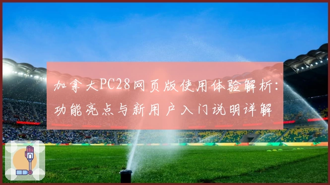 加拿大PC28网页版使用体验解析:功能亮点与新用户入门说明详解
